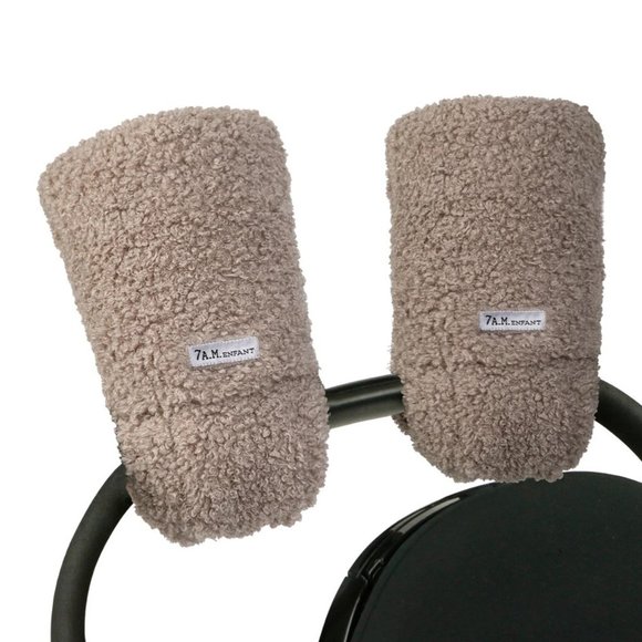 7am Other - 7 A.M. Enfant Warmmuff 212 - Oatmeal Teddy